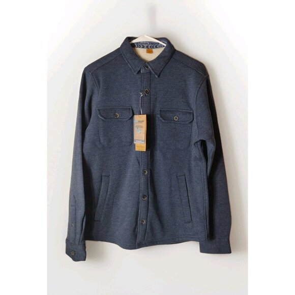Tailor Vintage Shirt Small Sherpa Lined Pockets Button Up